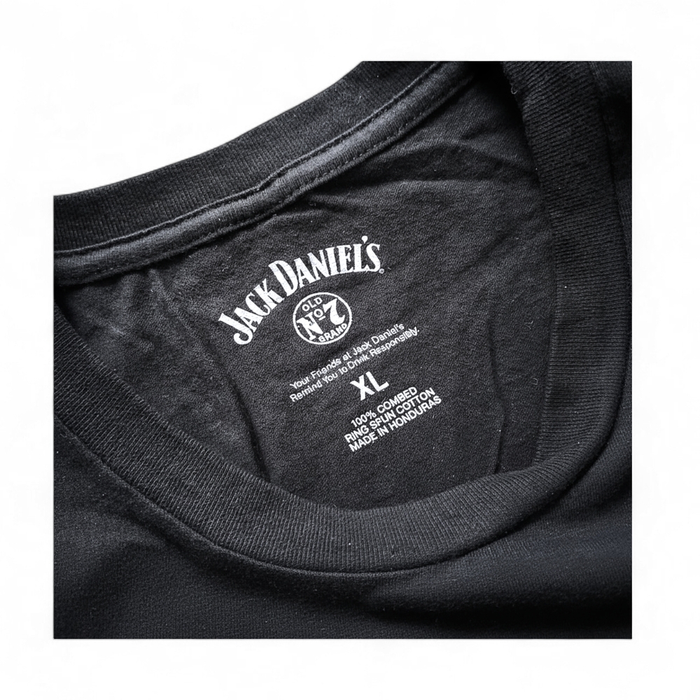 Jack Daniel's Old No. 7 Label Men's Black T-Shirt Size XL - Picture 6 of 8